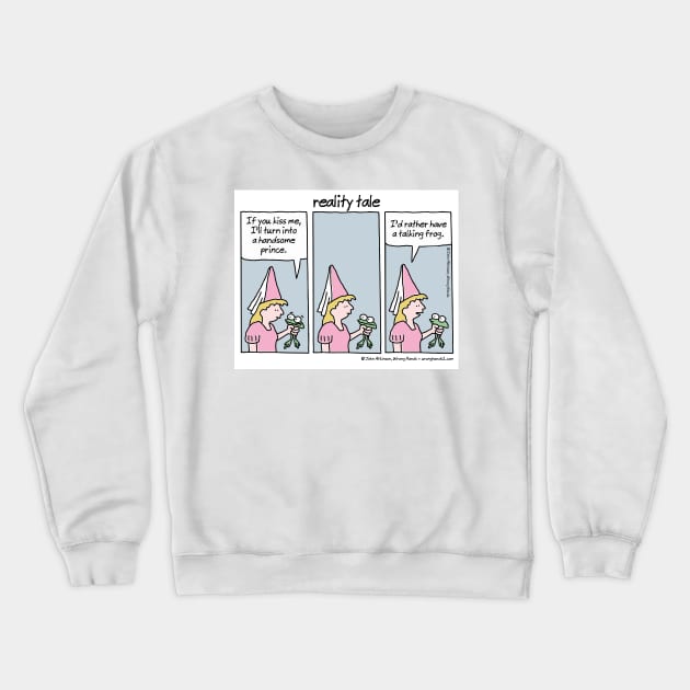 reality tale Crewneck Sweatshirt by WrongHands